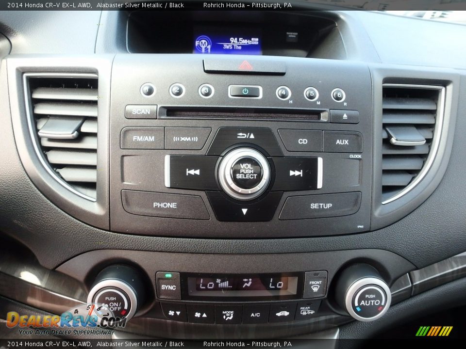 2014 Honda CR-V EX-L AWD Alabaster Silver Metallic / Black Photo #26