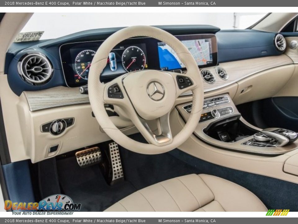 Dashboard of 2018 Mercedes-Benz E 400 Coupe Photo #6