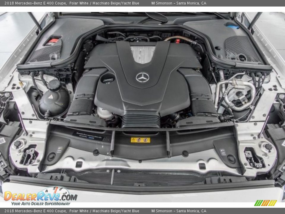 2018 Mercedes-Benz E 400 Coupe 3.0 Liter Turbocharged DOHC 24-Valve VVT V6 Engine Photo #8