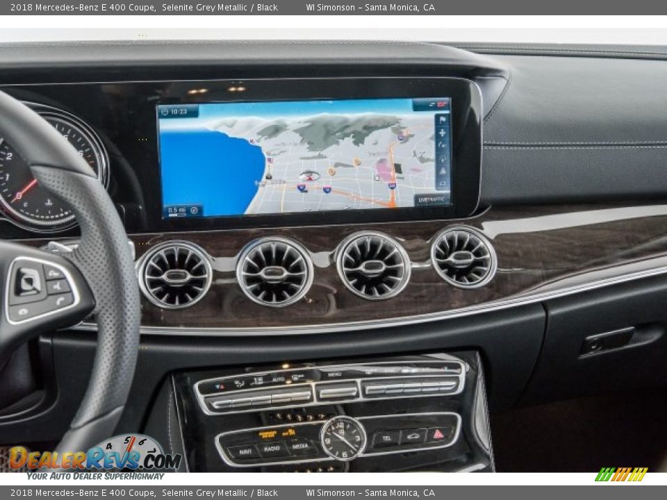 2018 Mercedes-Benz E 400 Coupe Selenite Grey Metallic / Black Photo #5