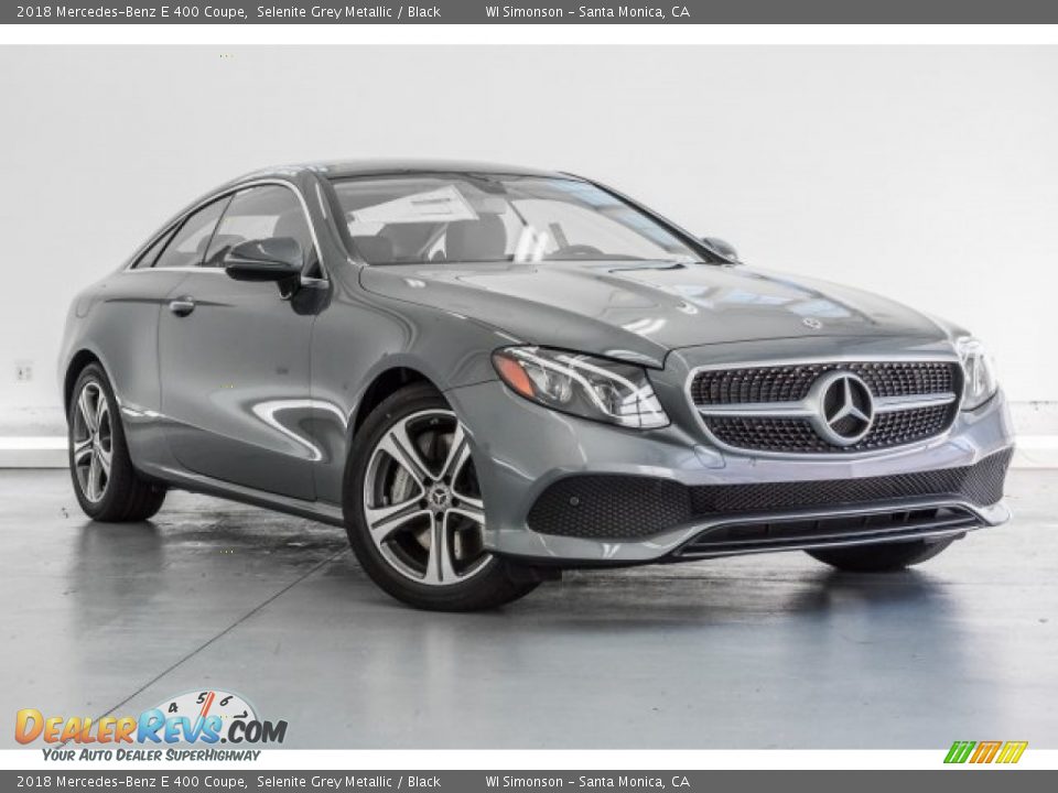 Front 3/4 View of 2018 Mercedes-Benz E 400 Coupe Photo #12