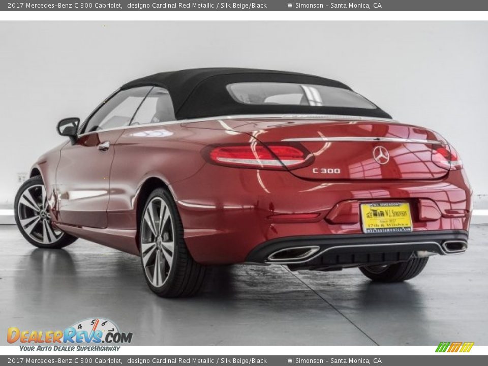 2017 Mercedes-Benz C 300 Cabriolet designo Cardinal Red Metallic / Silk Beige/Black Photo #3