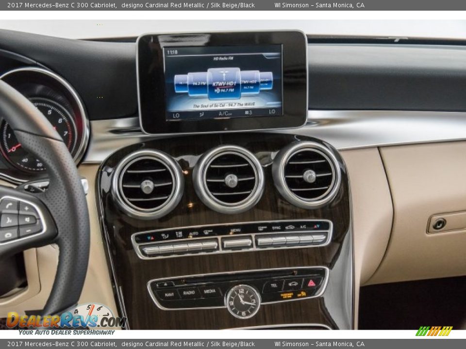 2017 Mercedes-Benz C 300 Cabriolet designo Cardinal Red Metallic / Silk Beige/Black Photo #5