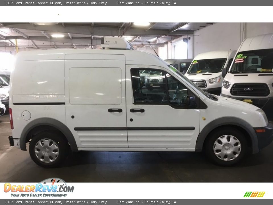 2012 Ford Transit Connect XL Van Frozen White / Dark Grey Photo #3