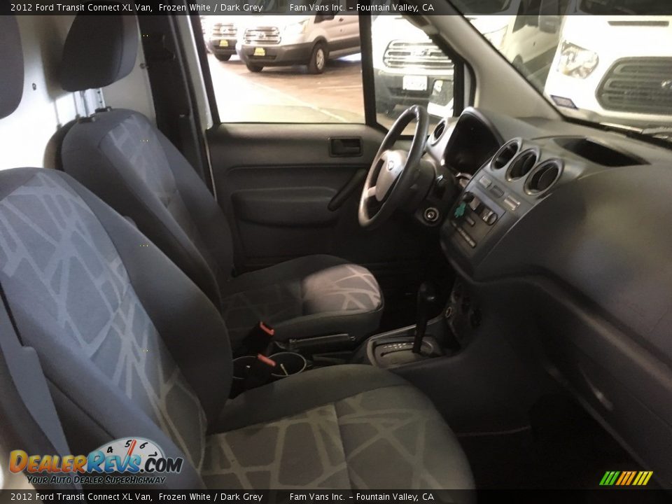 2012 Ford Transit Connect XL Van Frozen White / Dark Grey Photo #6