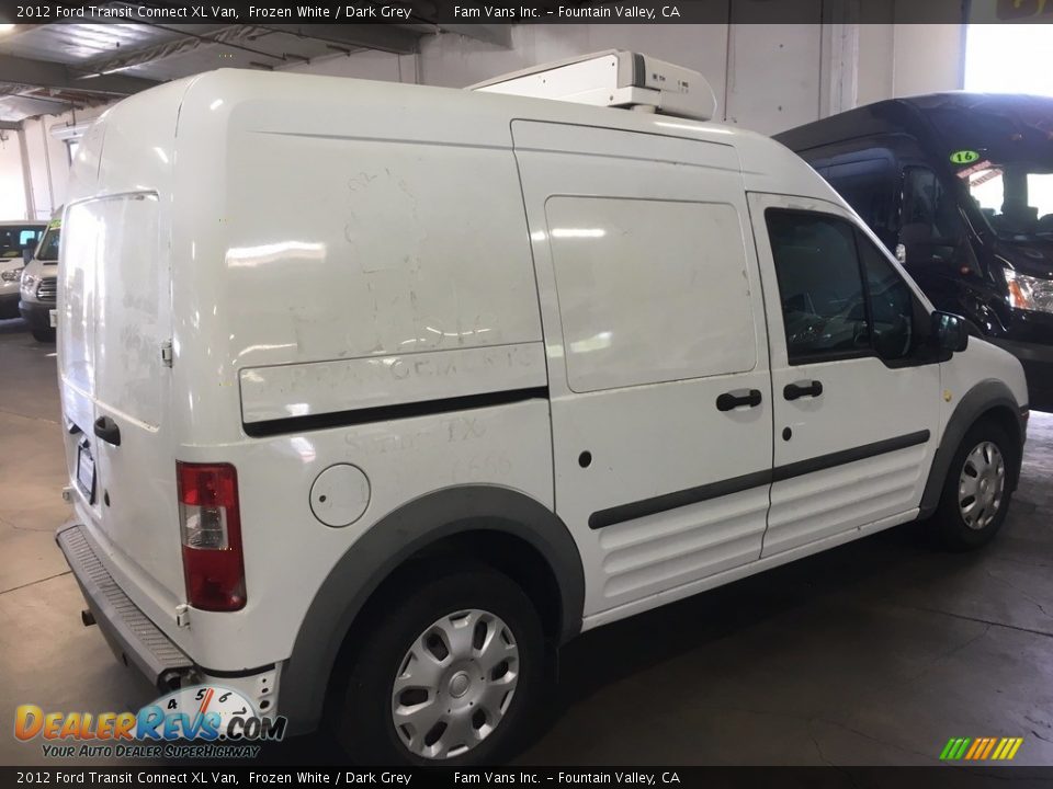 2012 Ford Transit Connect XL Van Frozen White / Dark Grey Photo #7