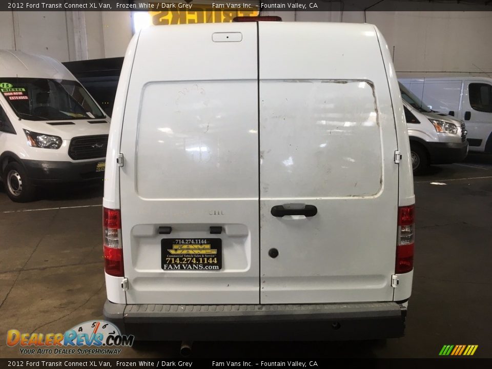 2012 Ford Transit Connect XL Van Frozen White / Dark Grey Photo #8