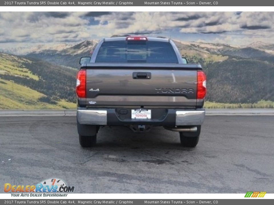 2017 Toyota Tundra SR5 Double Cab 4x4 Magnetic Gray Metallic / Graphite Photo #4