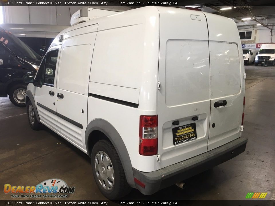 2012 Ford Transit Connect XL Van Frozen White / Dark Grey Photo #9