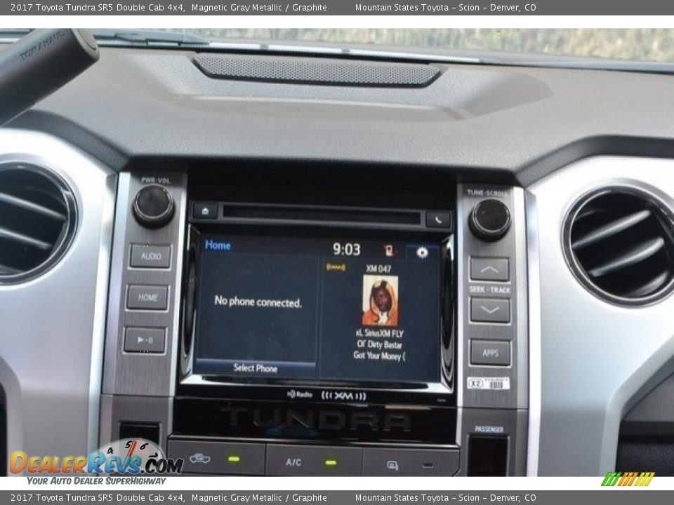 2017 Toyota Tundra SR5 Double Cab 4x4 Magnetic Gray Metallic / Graphite Photo #6