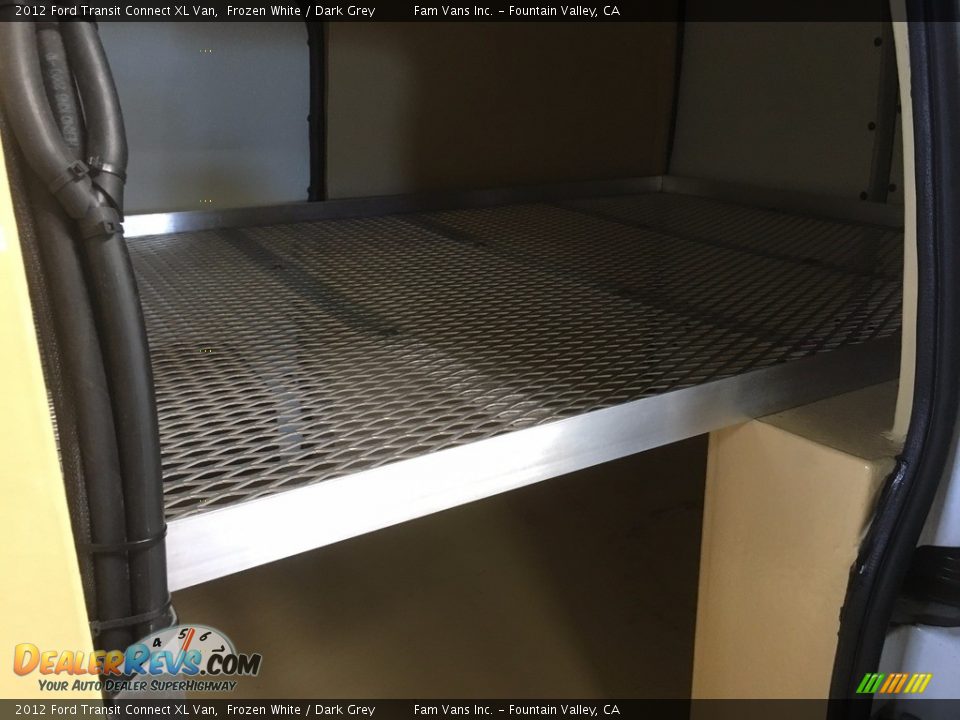 2012 Ford Transit Connect XL Van Frozen White / Dark Grey Photo #11