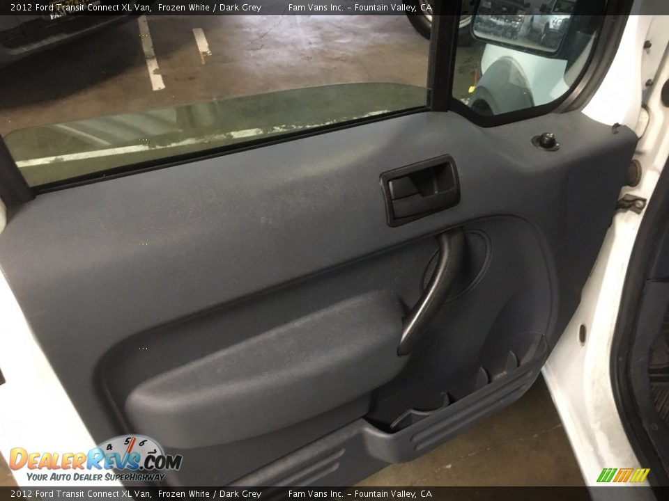2012 Ford Transit Connect XL Van Frozen White / Dark Grey Photo #13
