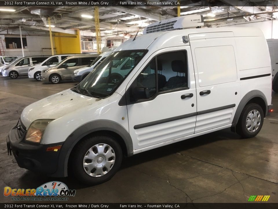 2012 Ford Transit Connect XL Van Frozen White / Dark Grey Photo #15