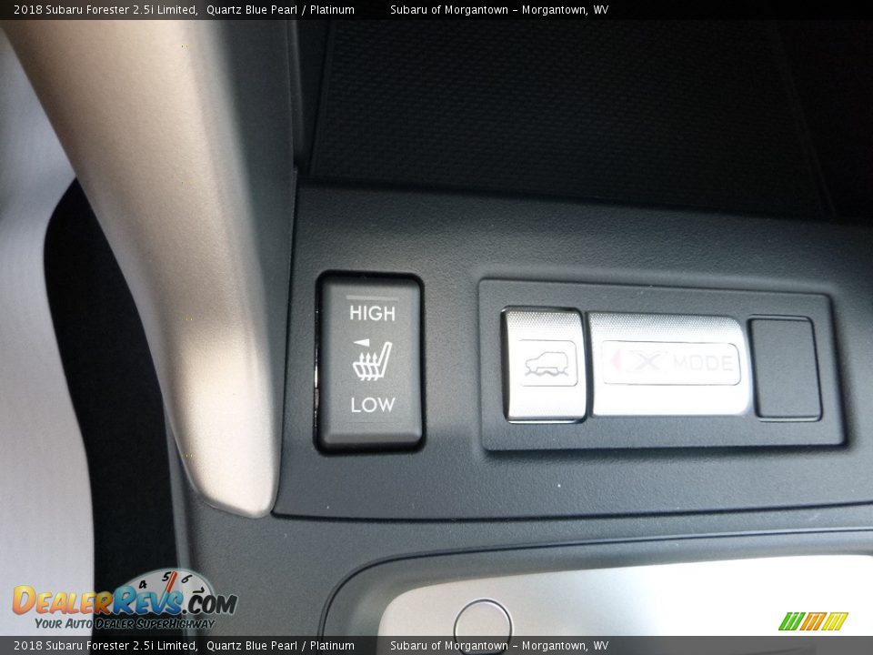 2018 Subaru Forester 2.5i Limited Quartz Blue Pearl / Platinum Photo #17