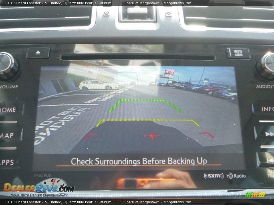 2018 Subaru Forester 2.5i Limited Quartz Blue Pearl / Platinum Photo #19