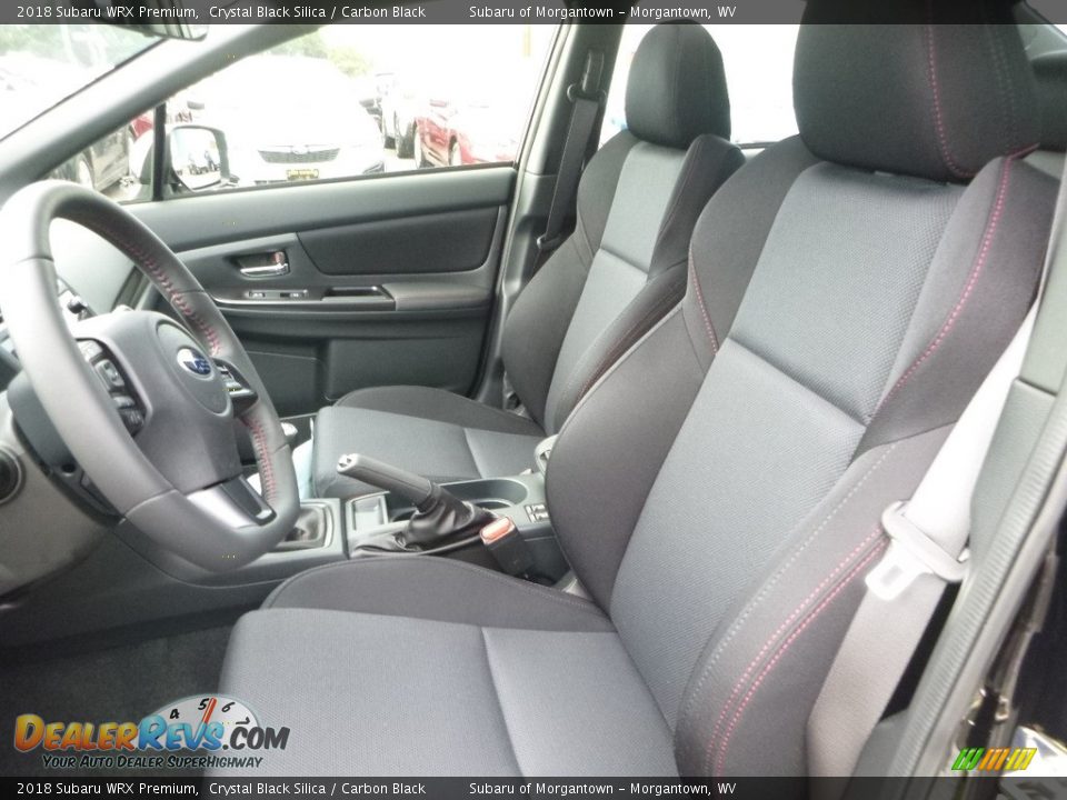 Front Seat of 2018 Subaru WRX Premium Photo #16