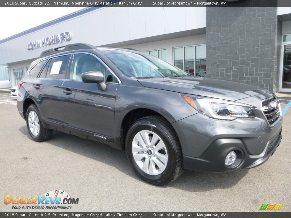 2018 Subaru Outback 2.5i Premium Magnetite Gray Metallic / Titanium Gray Photo #1