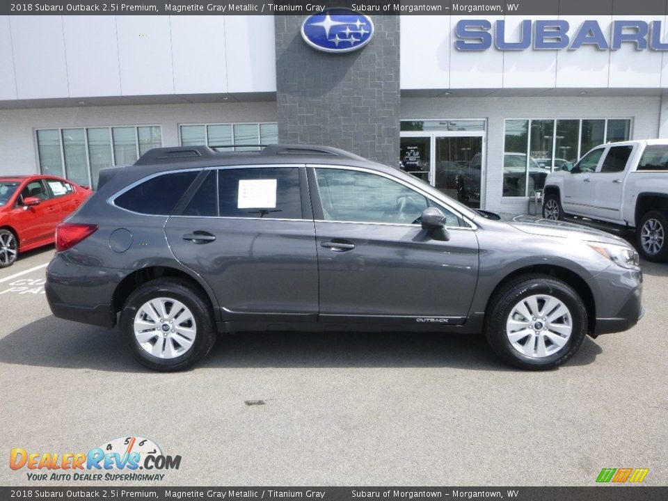 2018 Subaru Outback 2.5i Premium Magnetite Gray Metallic / Titanium Gray Photo #3