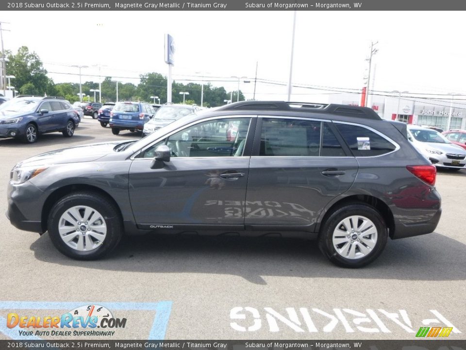 2018 Subaru Outback 2.5i Premium Magnetite Gray Metallic / Titanium Gray Photo #7