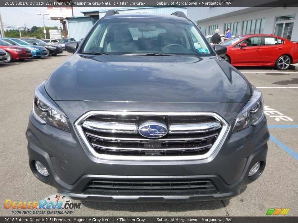 2018 Subaru Outback 2.5i Premium Magnetite Gray Metallic / Titanium Gray Photo #9
