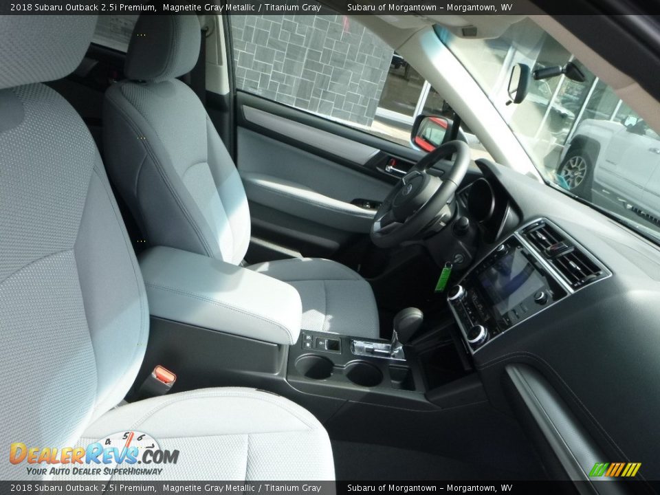 2018 Subaru Outback 2.5i Premium Magnetite Gray Metallic / Titanium Gray Photo #10