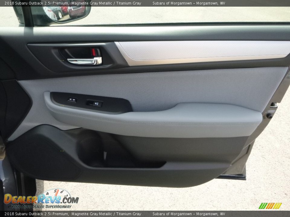 2018 Subaru Outback 2.5i Premium Magnetite Gray Metallic / Titanium Gray Photo #11