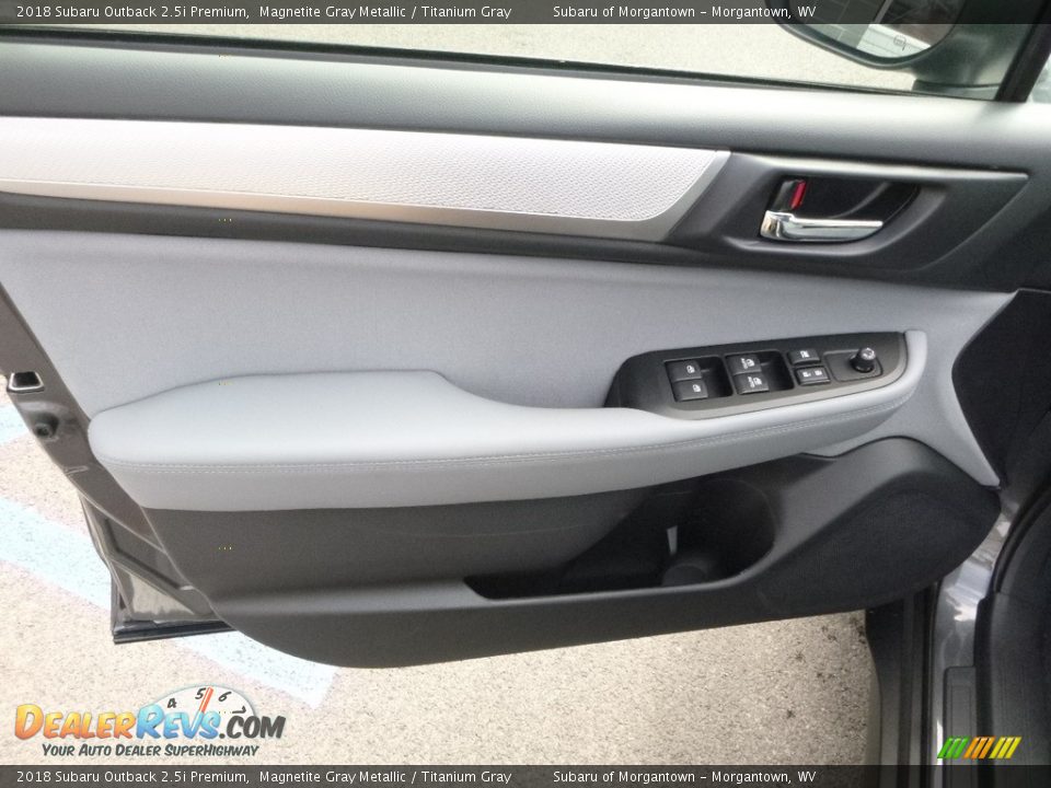2018 Subaru Outback 2.5i Premium Magnetite Gray Metallic / Titanium Gray Photo #13