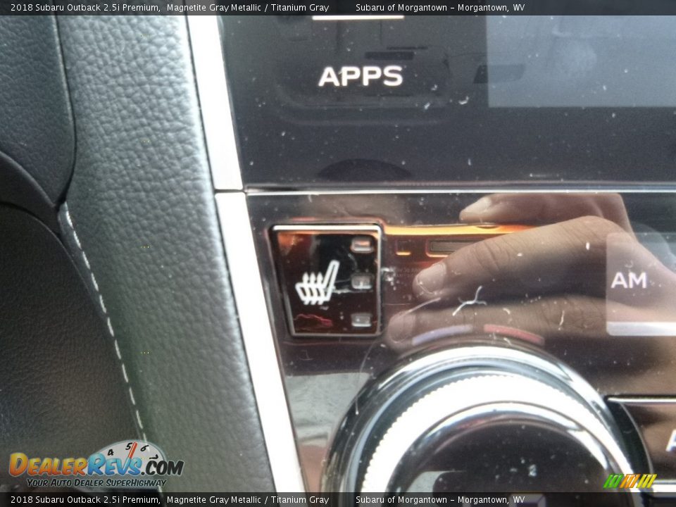 2018 Subaru Outback 2.5i Premium Magnetite Gray Metallic / Titanium Gray Photo #19