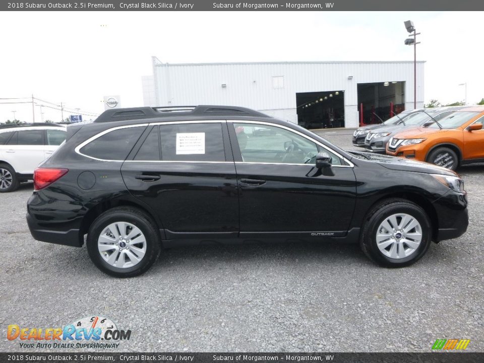 Crystal Black Silica 2018 Subaru Outback 2.5i Premium Photo #3
