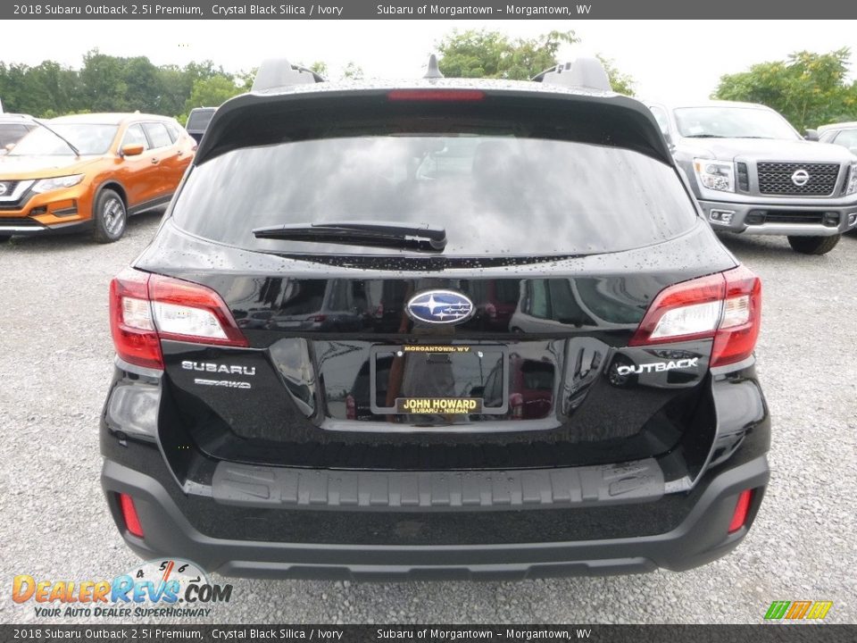 2018 Subaru Outback 2.5i Premium Crystal Black Silica / Ivory Photo #5
