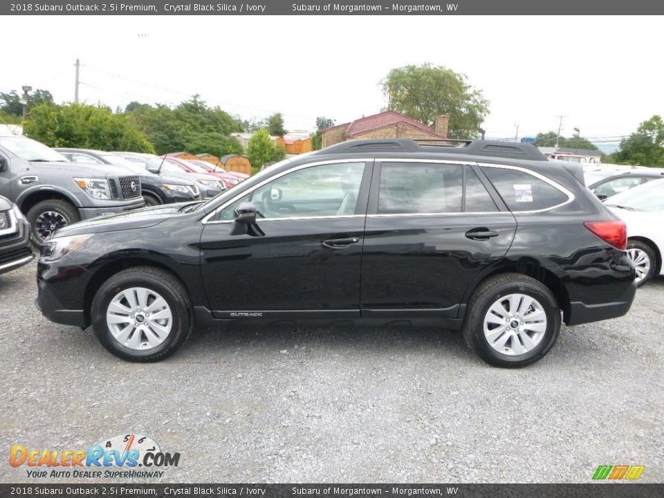 Crystal Black Silica 2018 Subaru Outback 2.5i Premium Photo #7