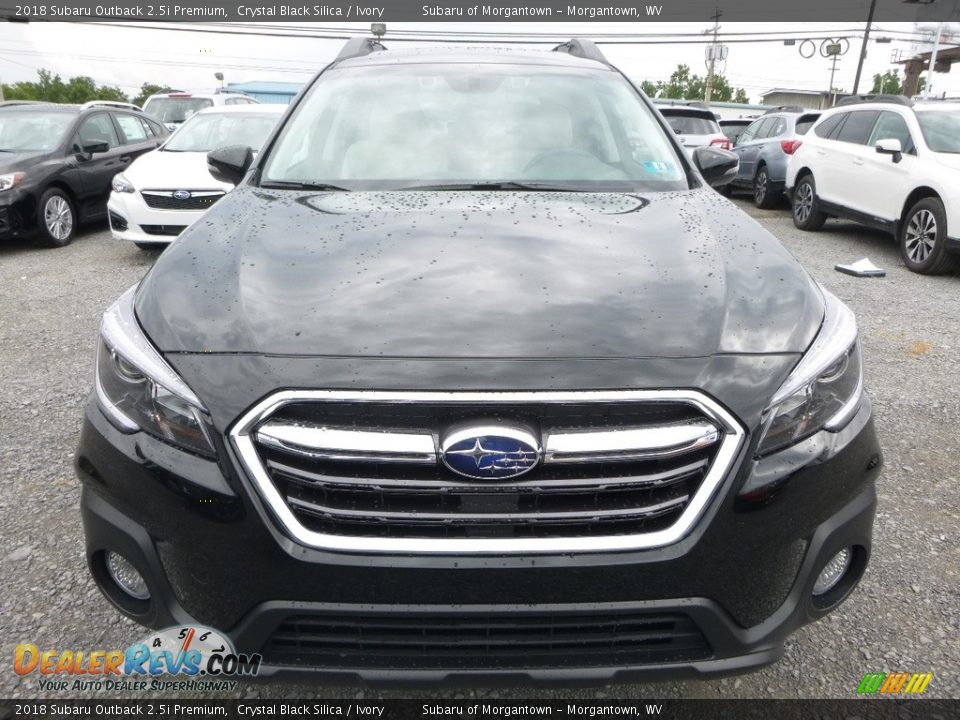 2018 Subaru Outback 2.5i Premium Crystal Black Silica / Ivory Photo #9