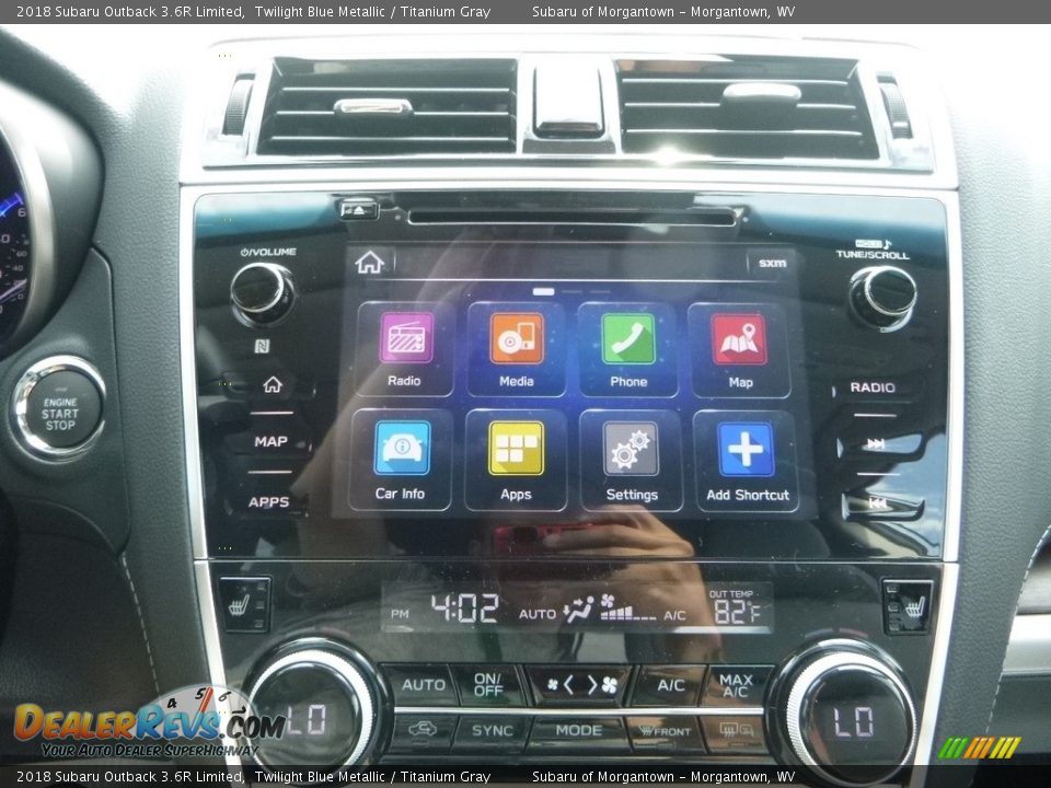 2018 Subaru Outback 3.6R Limited Twilight Blue Metallic / Titanium Gray Photo #19