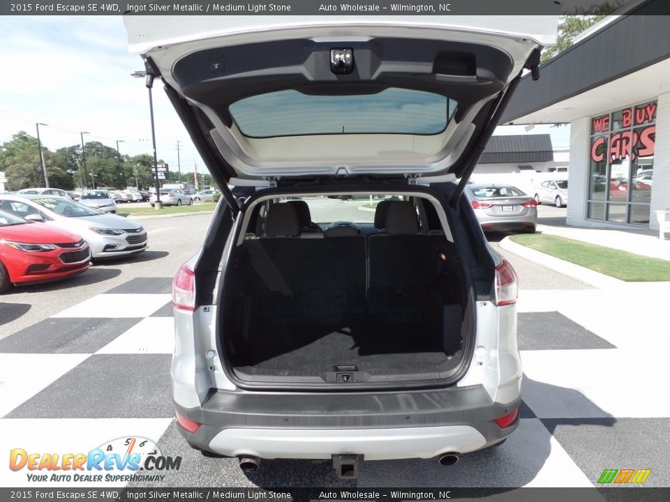 2015 Ford Escape SE 4WD Ingot Silver Metallic / Medium Light Stone Photo #5