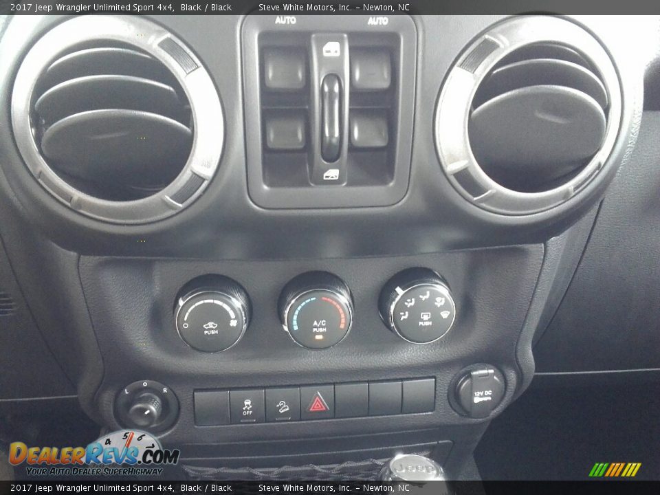 2017 Jeep Wrangler Unlimited Sport 4x4 Black / Black Photo #22
