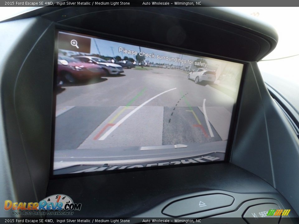 2015 Ford Escape SE 4WD Ingot Silver Metallic / Medium Light Stone Photo #18