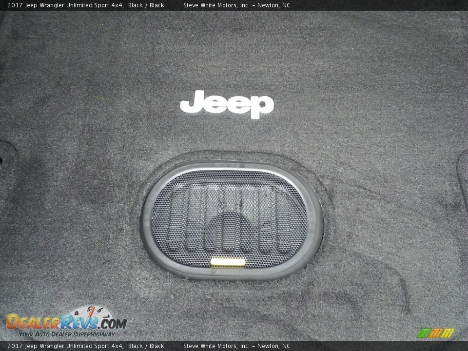 2017 Jeep Wrangler Unlimited Sport 4x4 Black / Black Photo #24