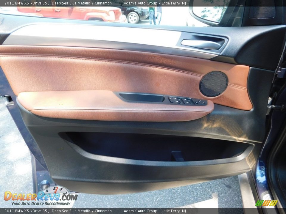 2011 BMW X5 xDrive 35i Deep Sea Blue Metallic / Cinnamon Photo #9