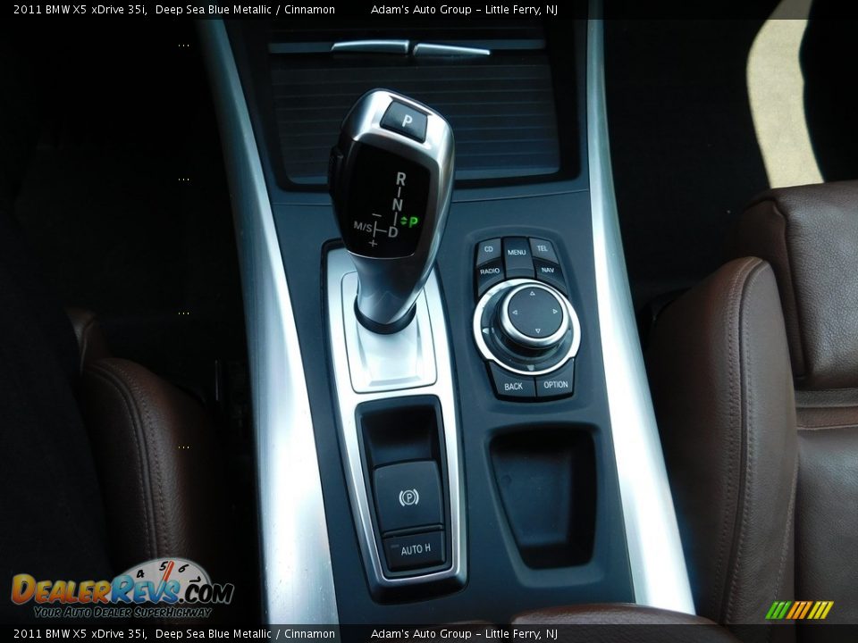 2011 BMW X5 xDrive 35i Deep Sea Blue Metallic / Cinnamon Photo #18