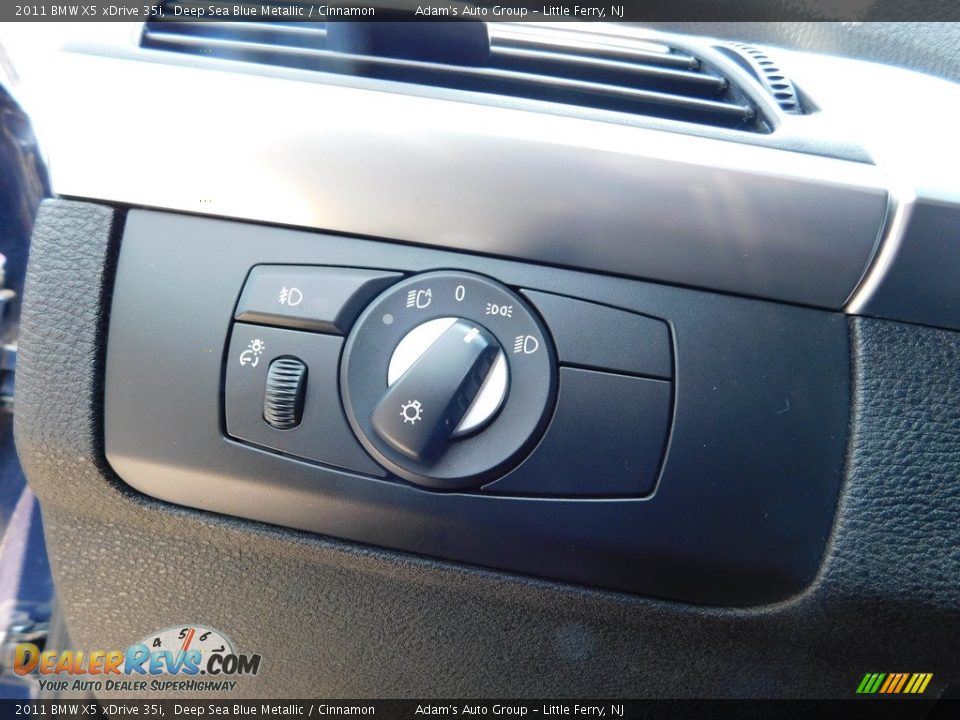 2011 BMW X5 xDrive 35i Deep Sea Blue Metallic / Cinnamon Photo #19