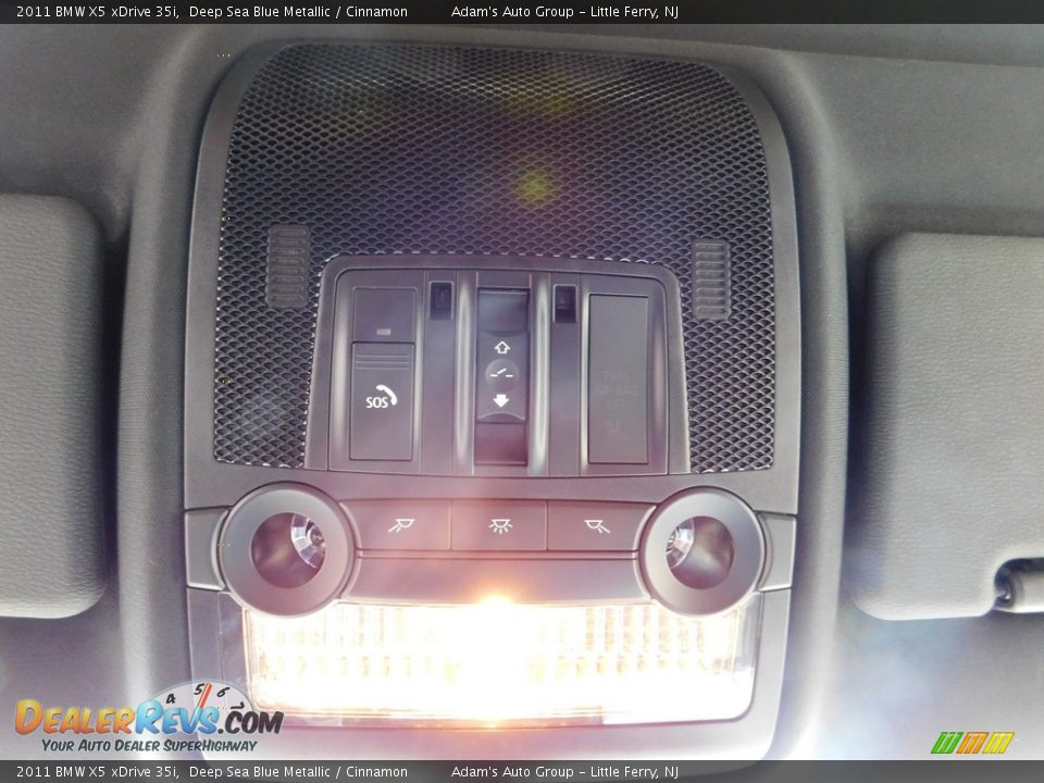 2011 BMW X5 xDrive 35i Deep Sea Blue Metallic / Cinnamon Photo #20