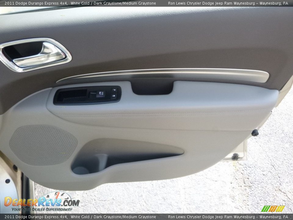 2011 Dodge Durango Express 4x4 White Gold / Dark Graystone/Medium Graystone Photo #10
