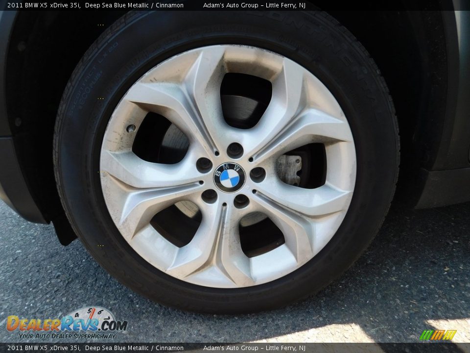 2011 BMW X5 xDrive 35i Deep Sea Blue Metallic / Cinnamon Photo #32