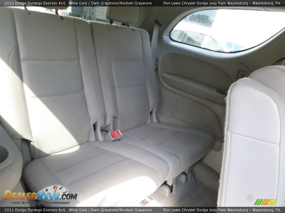 2011 Dodge Durango Express 4x4 White Gold / Dark Graystone/Medium Graystone Photo #14