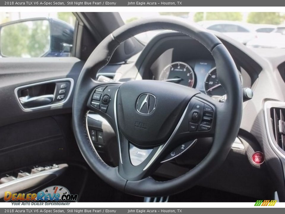2018 Acura TLX V6 A-Spec Sedan Steering Wheel Photo #25