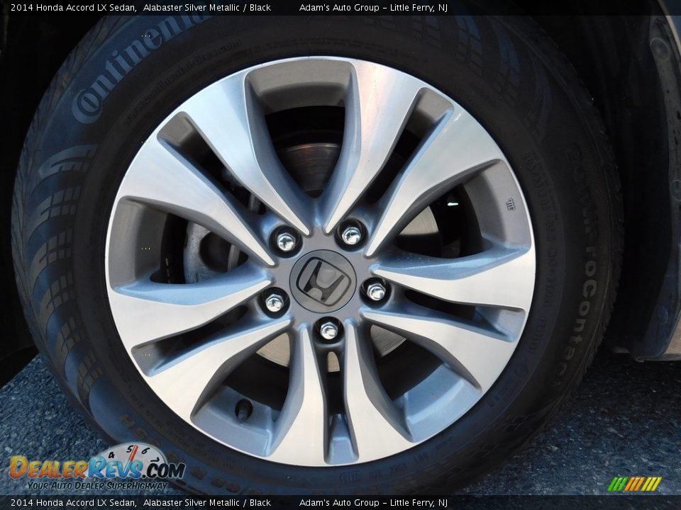 2014 Honda Accord LX Sedan Alabaster Silver Metallic / Black Photo #33