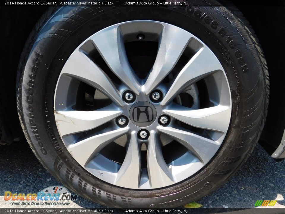 2014 Honda Accord LX Sedan Alabaster Silver Metallic / Black Photo #36