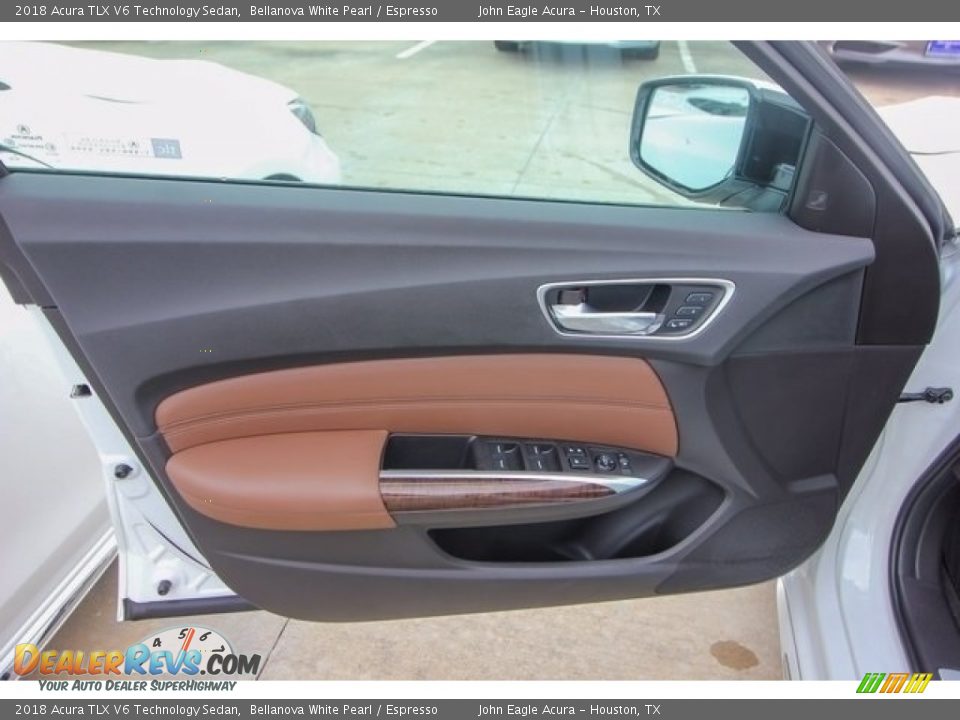 Door Panel of 2018 Acura TLX V6 Technology Sedan Photo #18