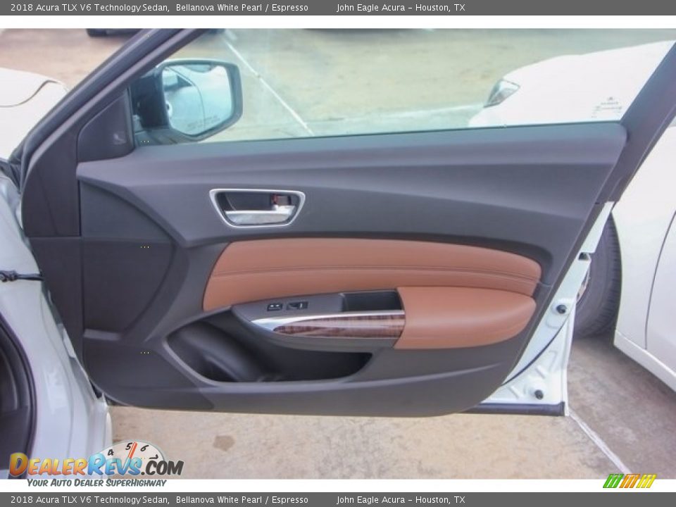Door Panel of 2018 Acura TLX V6 Technology Sedan Photo #25