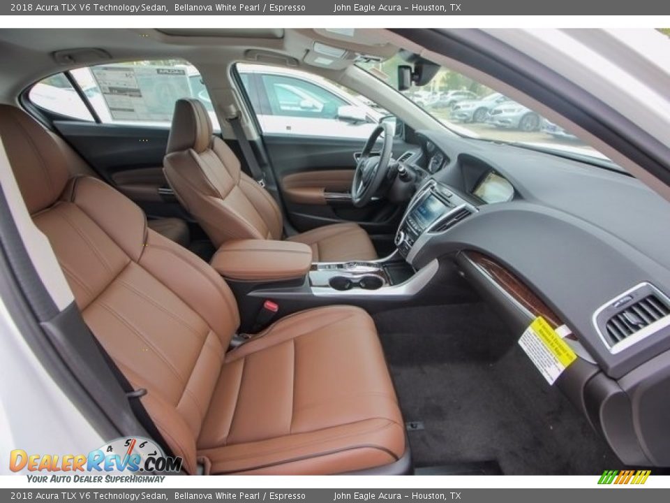 Front Seat of 2018 Acura TLX V6 Technology Sedan Photo #26